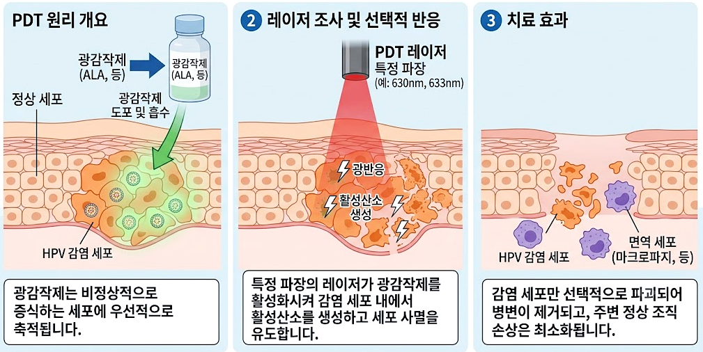 HPV 양성 판정을 받았다면 어떻게 관리해야 할까요? 관련 해부 구조 그림